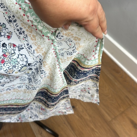 Skies are Blue Printed Slip Dress Sz S - Picture 9 of 13